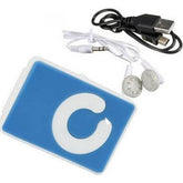 Shuffle Mini MP3 Player – Portable Music Player With SD Card Support, Handsfree Earphones & USB Charging Cable