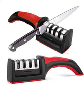 3-in-1 Knife Sharpener With Fruit And Meat Knife Peeler
