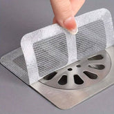 Multifunctional Sticker Drainer Net | Self-Adhesive Storage & Drain Basket for Bathroom & Kitchen - Malzio