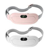 Portable Menstrual Heating Pad Belt for Women | Electric Period Pain Relief Massager with 3 Heat Levels & 4 Massage Modes (With Box) - Malzio