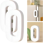 Universal Refrigerator Door Safety Lock – Baby Proof Fridge Lock With Strong Adhesive & Adjustable Strap - Malzio
