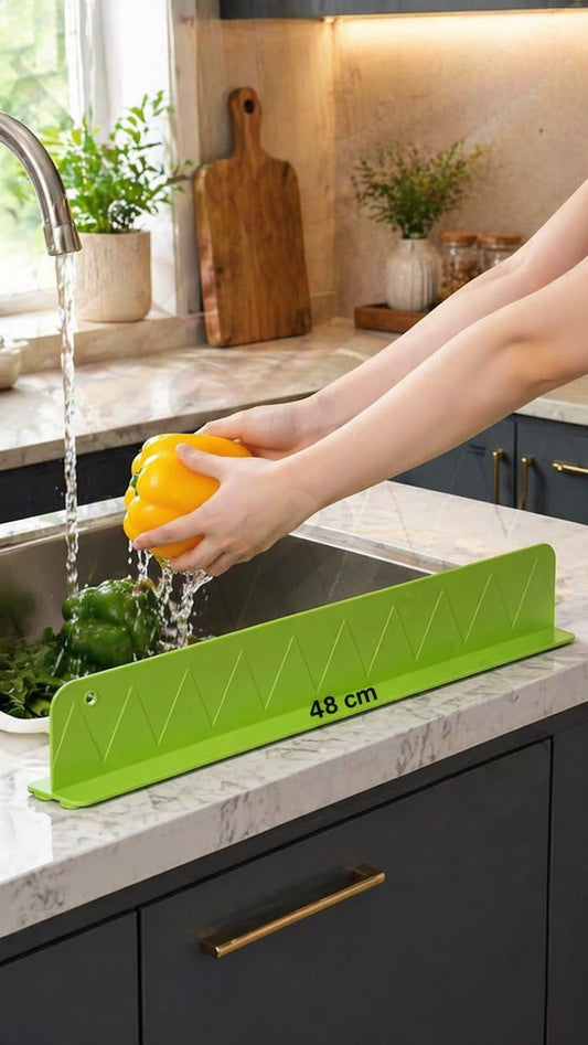 Reusable Silicone Sink Splash Guard for a Dry Kitchen - Malzio