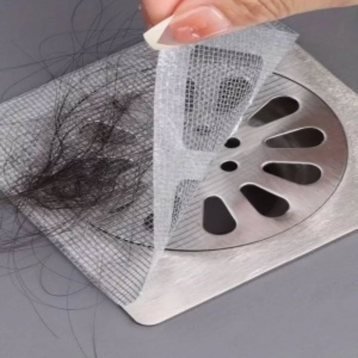 Multifunctional Sticker Drainer Net | Self-Adhesive Storage & Drain Basket for Bathroom & Kitchen