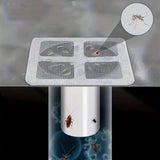Multifunctional Sticker Drainer Net | Self-Adhesive Storage & Drain Basket for Bathroom & Kitchen