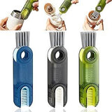 3-in-1 Silicone Cup Cleaning Brush | Multifunction Bottle, Lid & Cup Cleaner ✨🧽