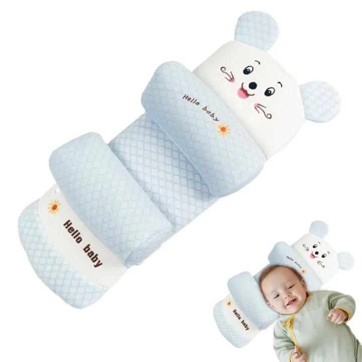 Adjustable Baby Sleeping Support Pillow Anti Roll Cushion And Neck Protection Infant Sleep Positioner