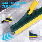 2-In-1 Floor Cleaning Brush With 120° Rotating Head | Multipurpose Scrubber For Bathroom, Tiles & Windows