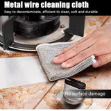 Pack of 10 Wire Dish Washing Cleaning Cloth | Reusable Kitchen Cleaning Cloth (Buy 5 Get 5 Free)