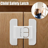 Universal Refrigerator Door Safety Lock – Baby Proof Fridge Lock With Strong Adhesive & Adjustable Strap