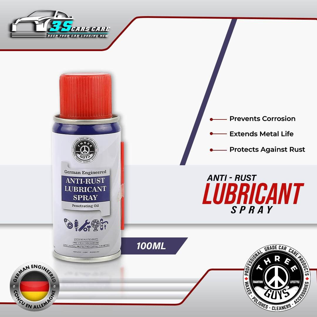 Anti-Rust Lubricant Spray | Penetrating Oil Rust Remover &amp; Multi-Purpose De-Rust Spray | German Engineered