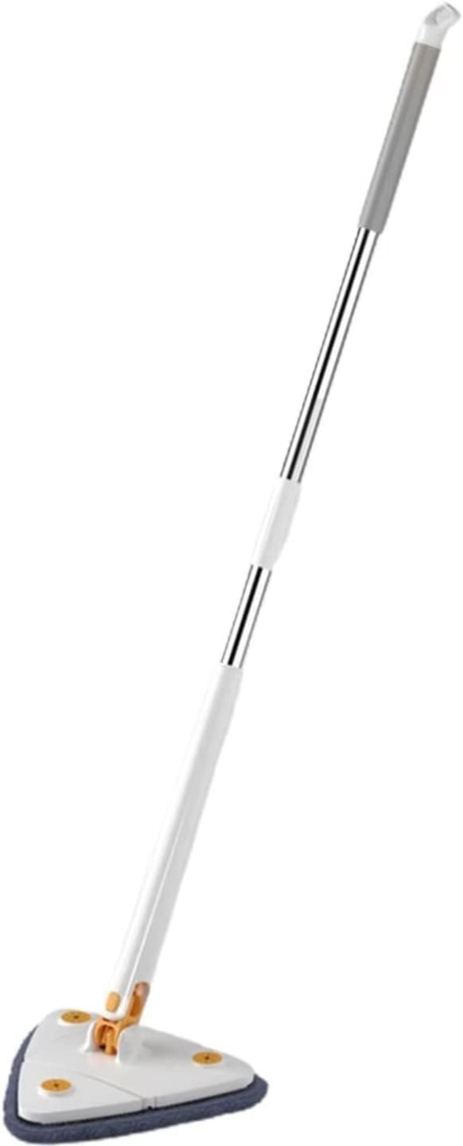 Extendable Triangle Mop 360° Twist Squeeze | Window, Glass, Bathroom, Floor & Ceiling Cleaning Mop (Random Color)