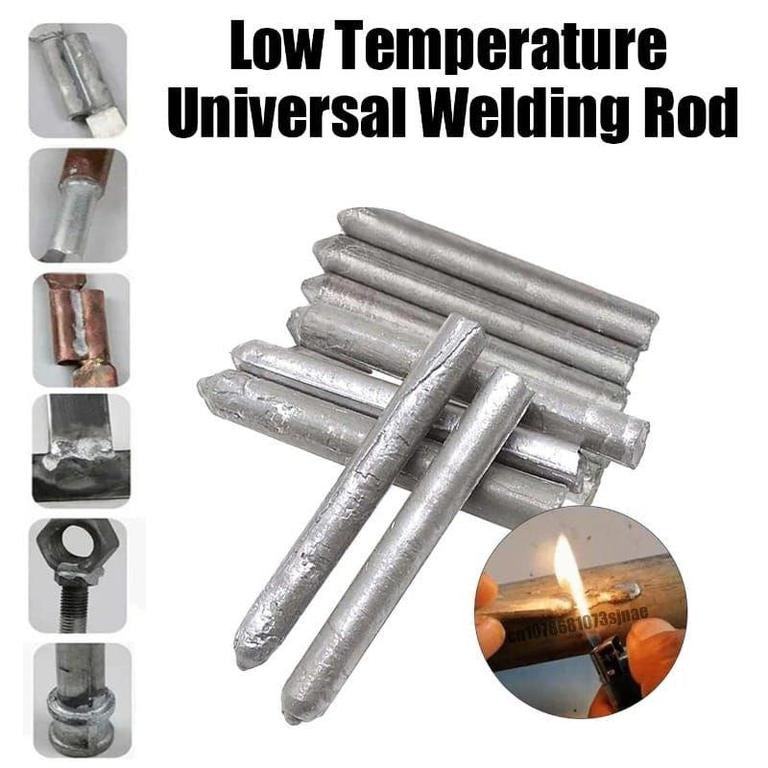 High Strength Low Temperature Aluminum Welding Rods | 3 Pcs Set for Metal Repair &amp; Brazing