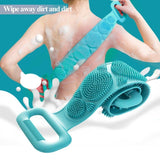 Silicone Bath Body Brush | Soft Exfoliating Massage Brush for Back Cleaning & Shower Use 🛁✨