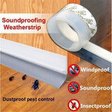 5 Meter Door Seal Tape For 5 Door | Strong Adhesive Strip for Doors & Windows – Soundproof, Dustproof & Anti-Draft - Malzio