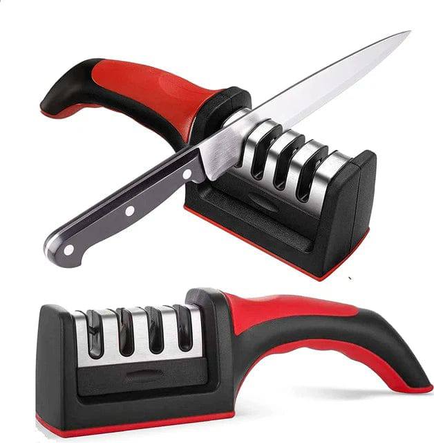 3-in-1 Knife Sharpener With Fruit And Meat Knife Peeler