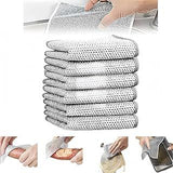 Pack of 10 Wire Dish Washing Cleaning Cloth | Reusable Kitchen Cleaning Cloth (Buy 5 Get 5 Free)