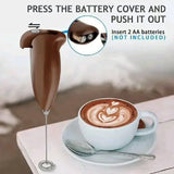 Electric Mini Coffee Beater Mini Electric Egg Beater (Random Color) (Cell Operated