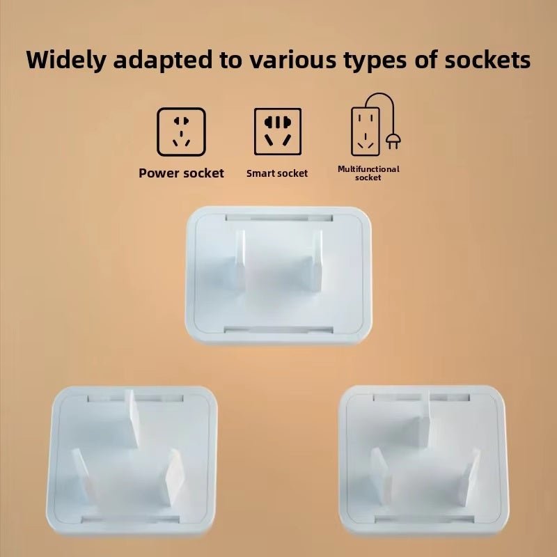 Baby Proof Socket Cover | Child Safety Protector | Electric Mains Safety Lock | Pack Of 10 (2 Pin) - Malzio