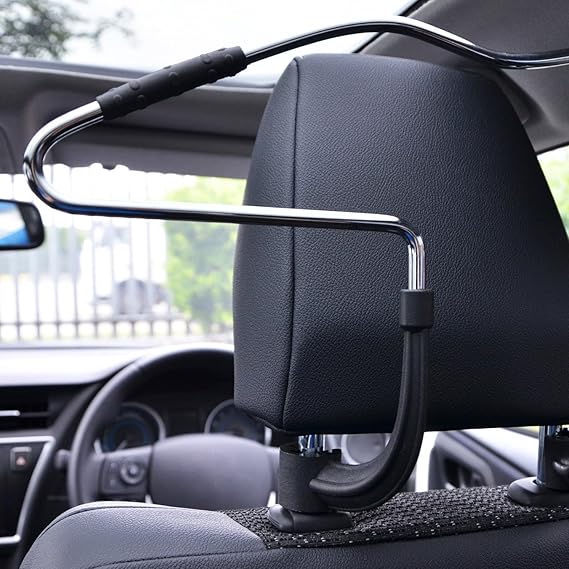 Car Back Seat Coat Hanger – Keep Clothes Neat And Organized - Malzio