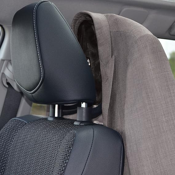 Car Back Seat Coat Hanger – Keep Clothes Neat And Organized - Malzio