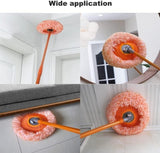 Multi-Functional Spin Mop with Extendable Stainless Steel Handle | 360° Rotating Floor Cleaning Mop - Malzio