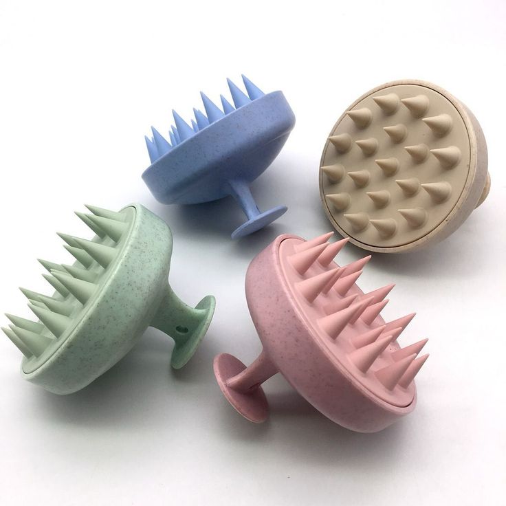 Scalp Massager – Soft Silicone Shampoo Brush For Deep Scalp Care - Malzio