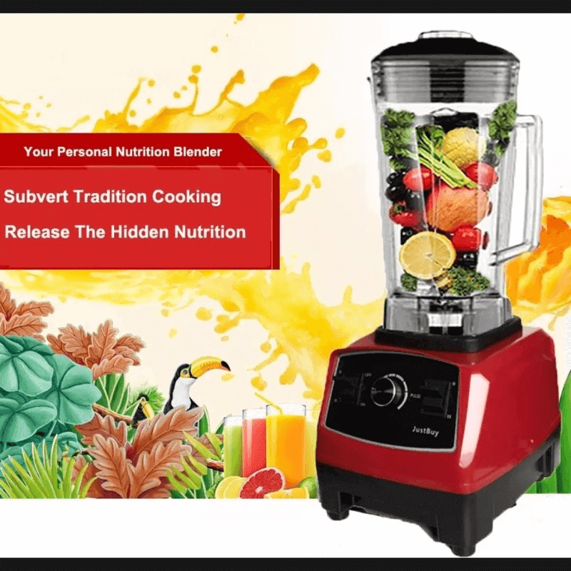 Silver Crest SC-1589 2 In 1 High Power Blender 4500W – Multi-Function Grinder & Smoothie Maker - Malzio