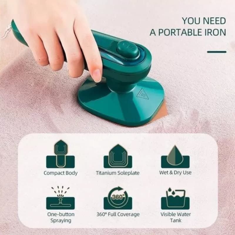 Steam Iron Powerful Performance Smooth Glide Durable Build Easy Operation Reliable Daily Use - Malzio