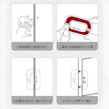 Universal Refrigerator Door Safety Lock – Baby Proof Fridge Lock With Strong Adhesive & Adjustable Strap - Malzio